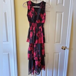 Kate & Lily Floral Multi Tiered Dress